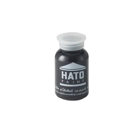 แม่สีน้ำขวดเล็ก HATO 125 กรัม สีดำ
