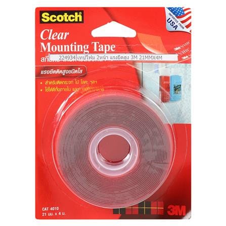 DOUBLE-SIDED MOUNTING TAPE 3M 21MMX4M CLEAR_1