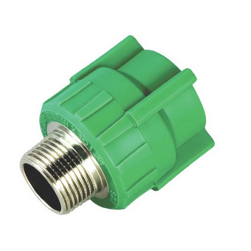 ข้อต่อตรงเกลียวนอก PP-R THAI PP-R 1/2 นิ้ว