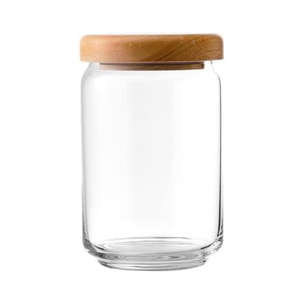 ขวดโหลแก้วฝาดึงไม้ OCEAN GLASS POP JAR 0.75 ลิตร_0