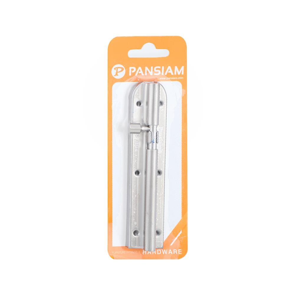 กลอนทั่วไป PANSIAM BBSS-406 6 นิ้ว สีเงิน