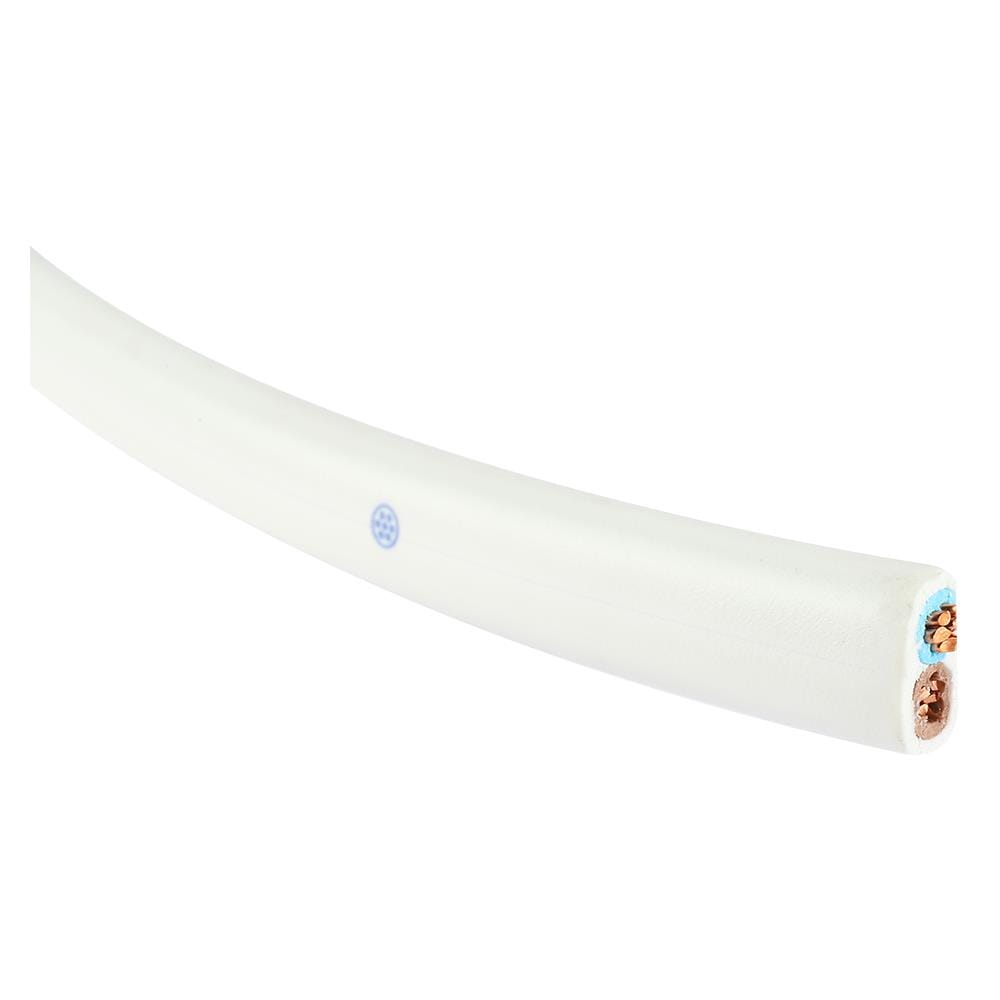 สายไฟ VAF BCC 2x4 ตร.มม. 30 ม. สีขาว