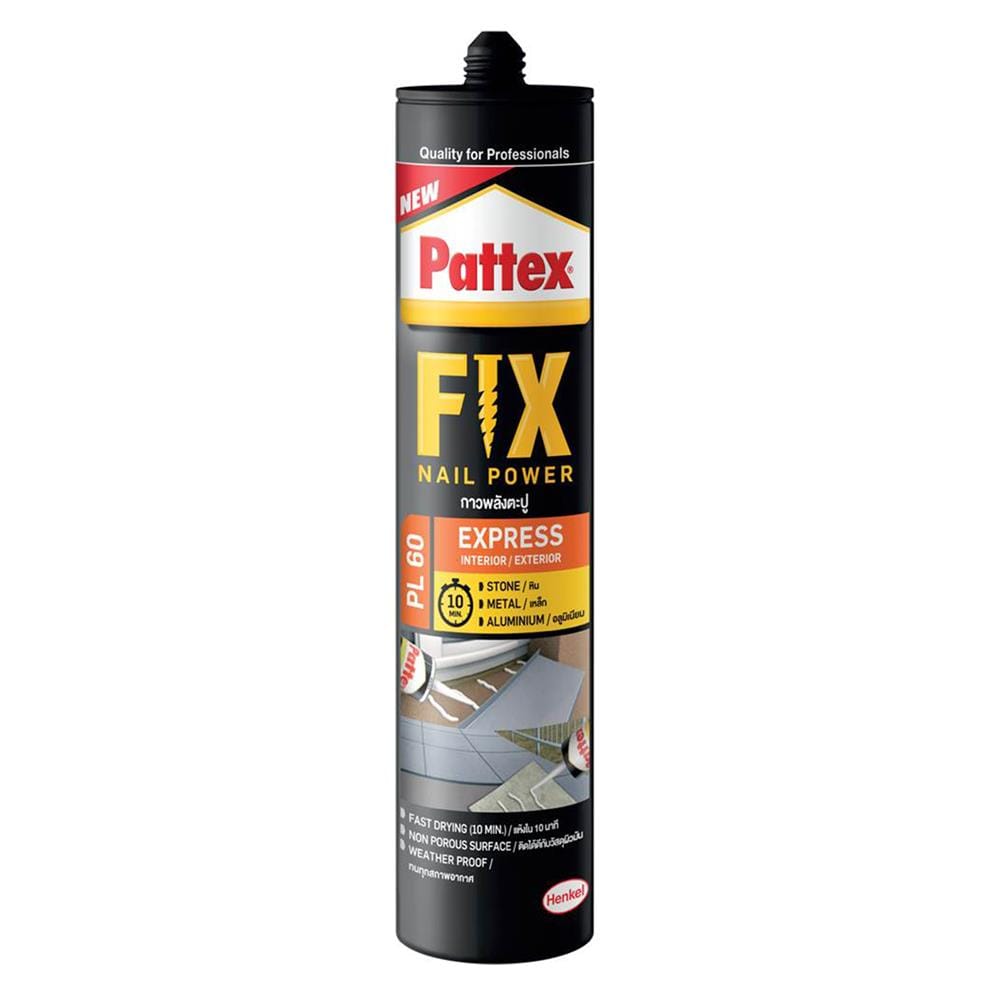 กาวพลังตะปูสูตรน้ำมัน PATTEX PL60 400 ก. สีน้ำตาล_1