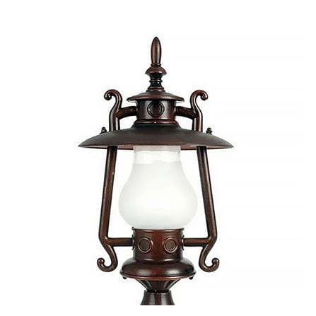 ไฟหัวเสา L&E BDR340 สีทองรมดำ_1