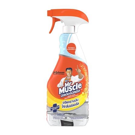 น้ำยาขจัดคราบไขมันห้องครัว MR.MUSCLE 500ml