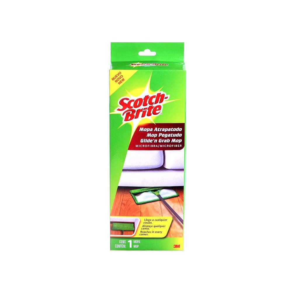 MICROFIBER DUST MOP SCOTCH-BRITE 16IN GREEN