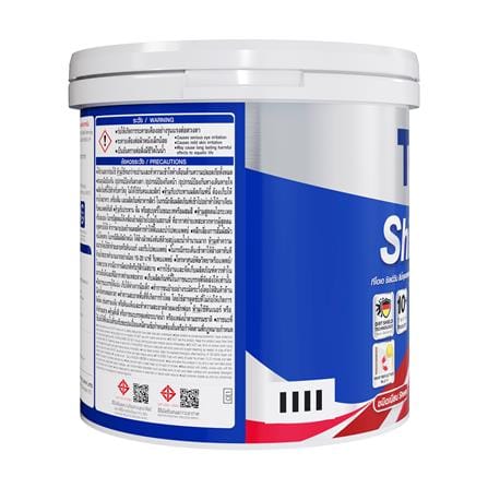 สีน้ำทาภายนอก ชนิดเนียน TOA SHIELD-1 BASE D สีขาว 1 แกลลอน_2