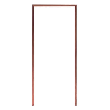 วงกบประตูไม้เต็งแดง MODERN DOORS COM1 80X200 ซม. สีธรรมชาติ_1