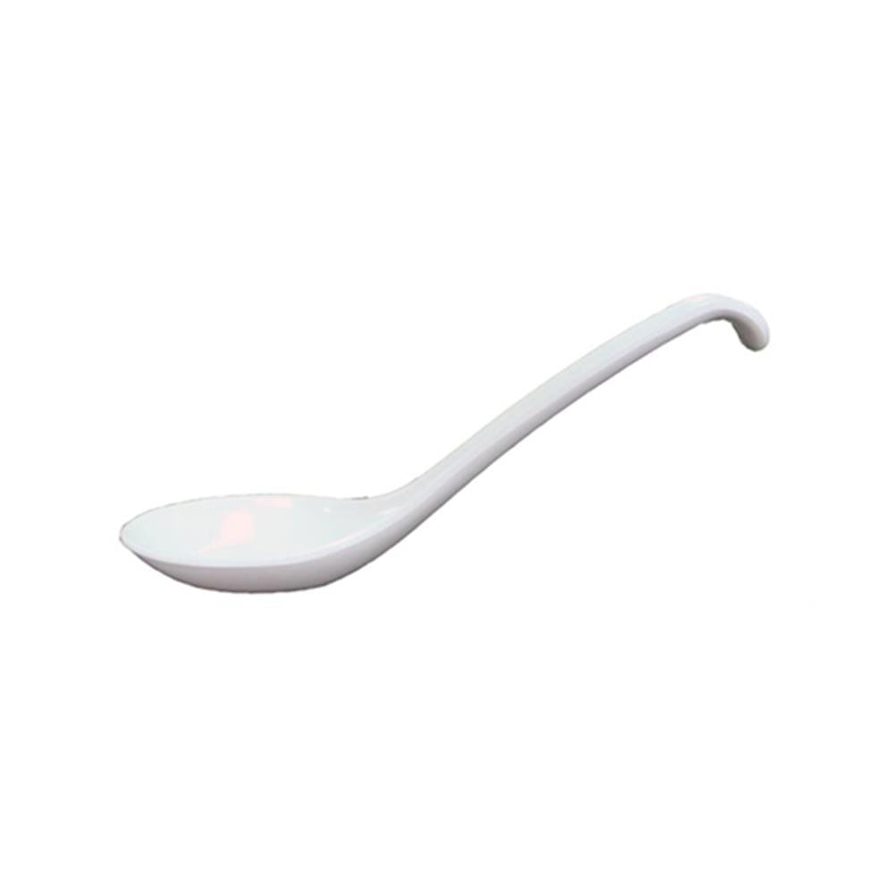 ช้อนจีนเมลามีน SUPERWARE WHITE CREAM