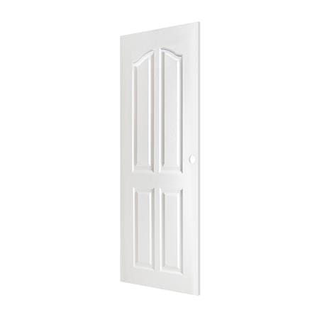 ประตูภายนอก UPVC PARAZZO MN006 80X200 ซม. สีขาว เจาะลูกบิด_1