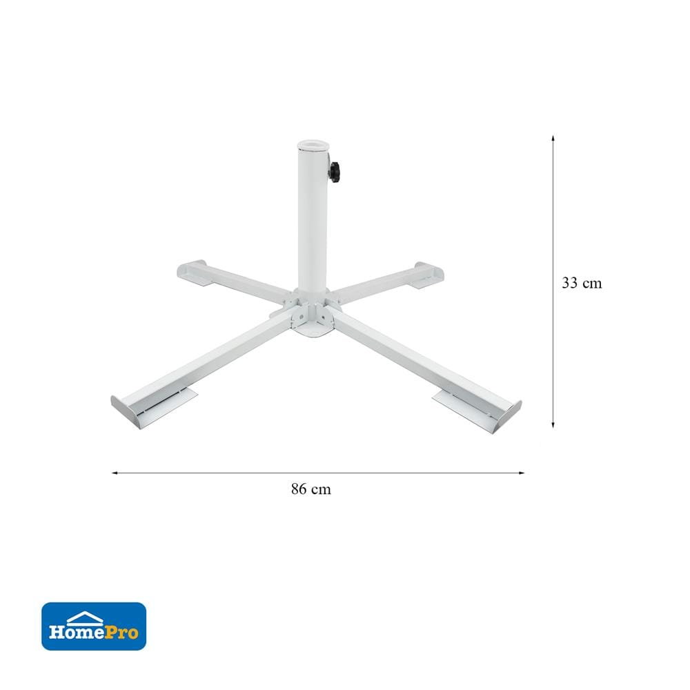 FREESTANDING PARASOL BASE SPRING PB002 WHITE