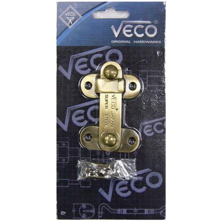 กลอนตัวล็อก VECO CBL75 3 นิ้ว สีทองเหลืองรมดำ