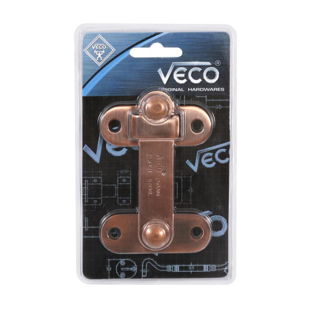 กลอนตัวล็อก VECO CBL100 12 นิ้ว สีทองแดงรมดำ
