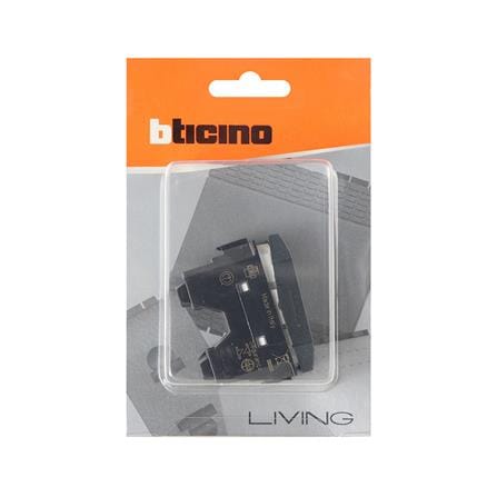 สวิตช์ 1 ทาง BTICINO SL4001F LIVING LIGHT 1 ช่อง สีดำ_2
