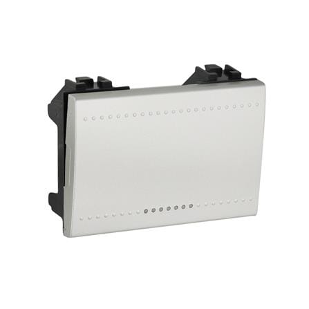 ฝาปิดช่องว่าง 3 ช่อง BTICINO LIVING LIGHT SNT4911K3F สีเงิน_1