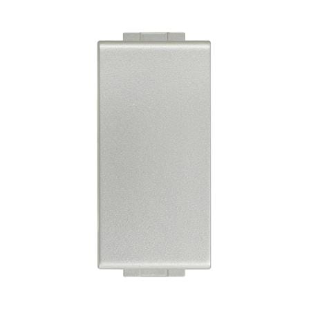 ฝาปิดช่องว่าง BTICINO LIVING LIGHT SNT4950/2F สีเงิน_0
