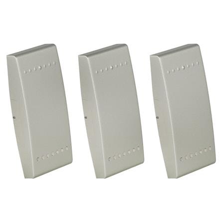 ฝาครอบสวิตช์ 1 ช่อง BTICINO SN4911F LIVING LIGHT สีเงิน (แพ็ก 3 ชิ้น)_0