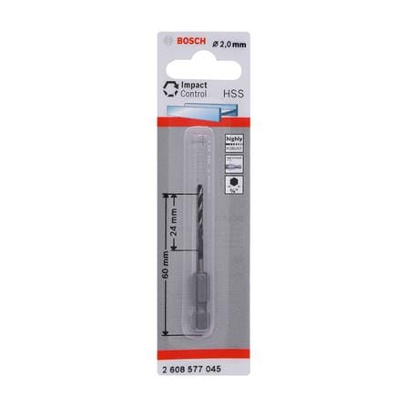 ดอกเจาะเหล็ก BOSCH 2 มม._2