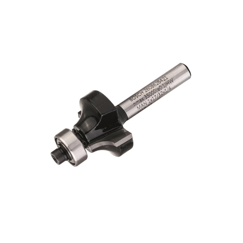 ดอกเร้าเตอร์ขอบโค้ง BOSCH 2608628421 1/4 นิ้ว