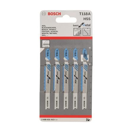 ใบเลื่อยจิ๊กซอ BOSCH T118A_1