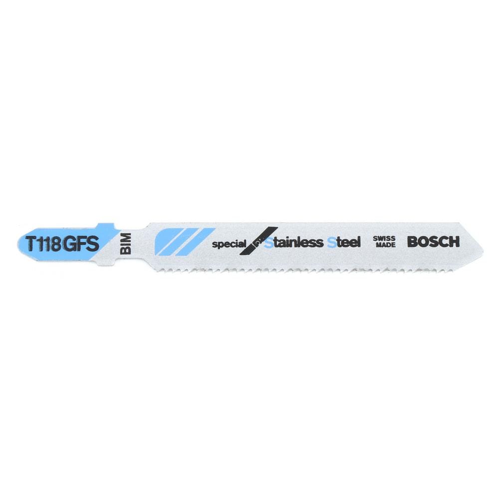 ใบเลื่อยจิ๊กซอ BOSCH T118GFS แพ็ก 5 ชิ้น