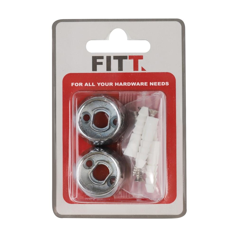 ตัวรับท่อกลม FITT FIXED HB PHZ-34 SKP CR 2 ชิ้น/แพ็ก