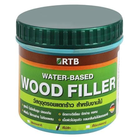 สีโป๊วไม้ RTB WOOD FILLER สีไม้สัก 230 มล._0