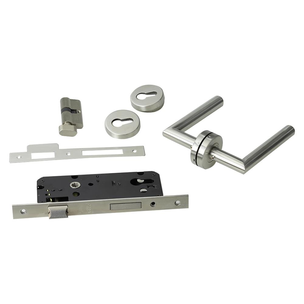 มือจับก้านโยกห้องทั่วไป MORTISE VECO 1032 สีสเตนเลส