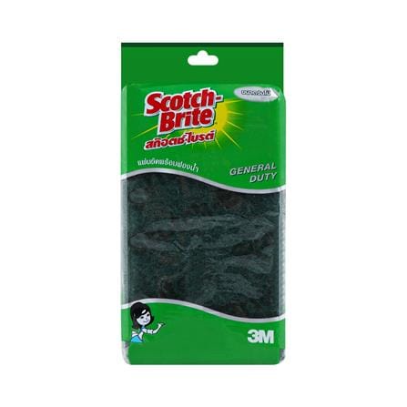 ฟองน้ำพร้อมใยขัด SCOTCH-BRITE JUMBO 3.5x6นิ้ว_0