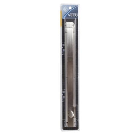 กลอนหลังเต่า VECO MS660 12 นิ้ว สีสเตนเลส_0
