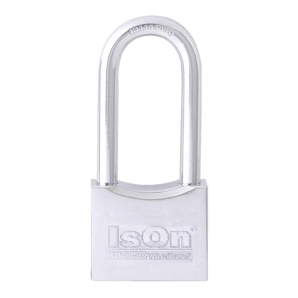 กุญแจลูกปืน ISON ถอดงวง 50 50 มม. สีเงิน