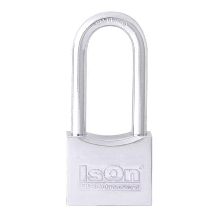 กุญแจลูกปืน ISON ถอดงวง 50 50 มม. สีเงิน