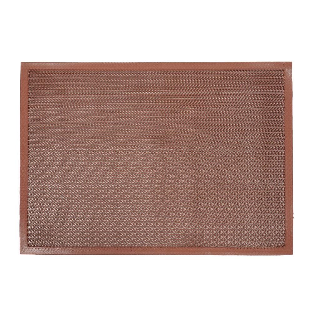 พรมเช็ดเท้าดักฝุ่น HOME LIVING STYLE Z 48X68 ซม. สีน้ำตาล