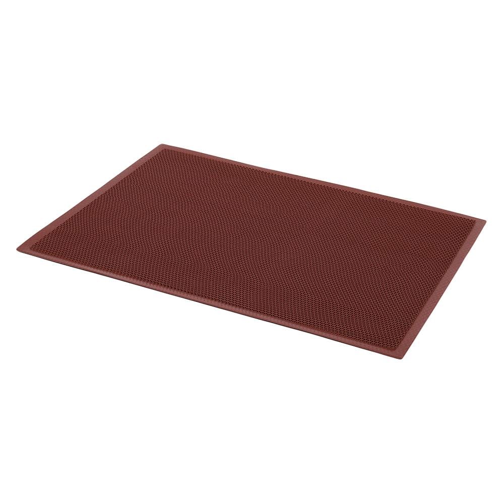 พรมเช็ดเท้าดักฝุ่น HOME LIVING STYLE Z 58X78 ซม. สีน้ำตาล