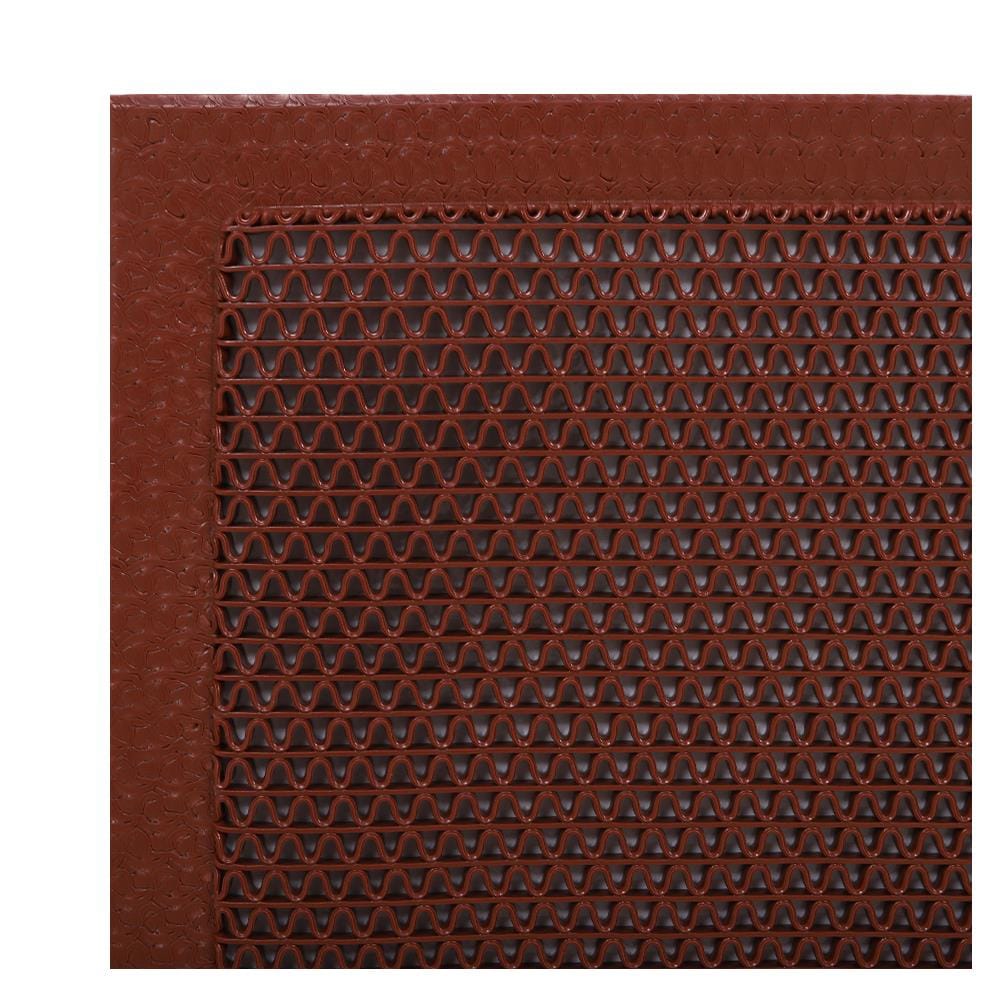 พรมเช็ดเท้าดักฝุ่น HOME LIVING STYLE Z 58X78 ซม. สีน้ำตาล