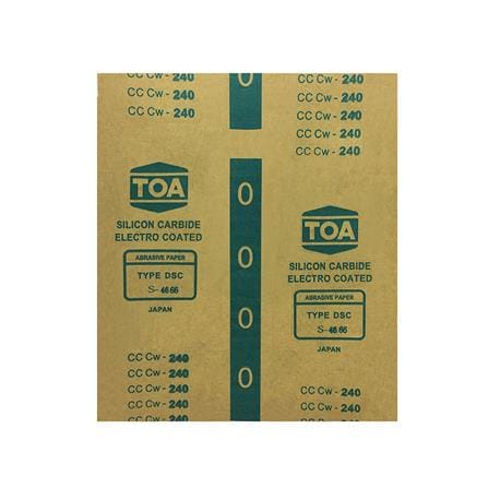 กระดาษทรายขัดไม้แผ่น เบอร์ 240 TOA_0