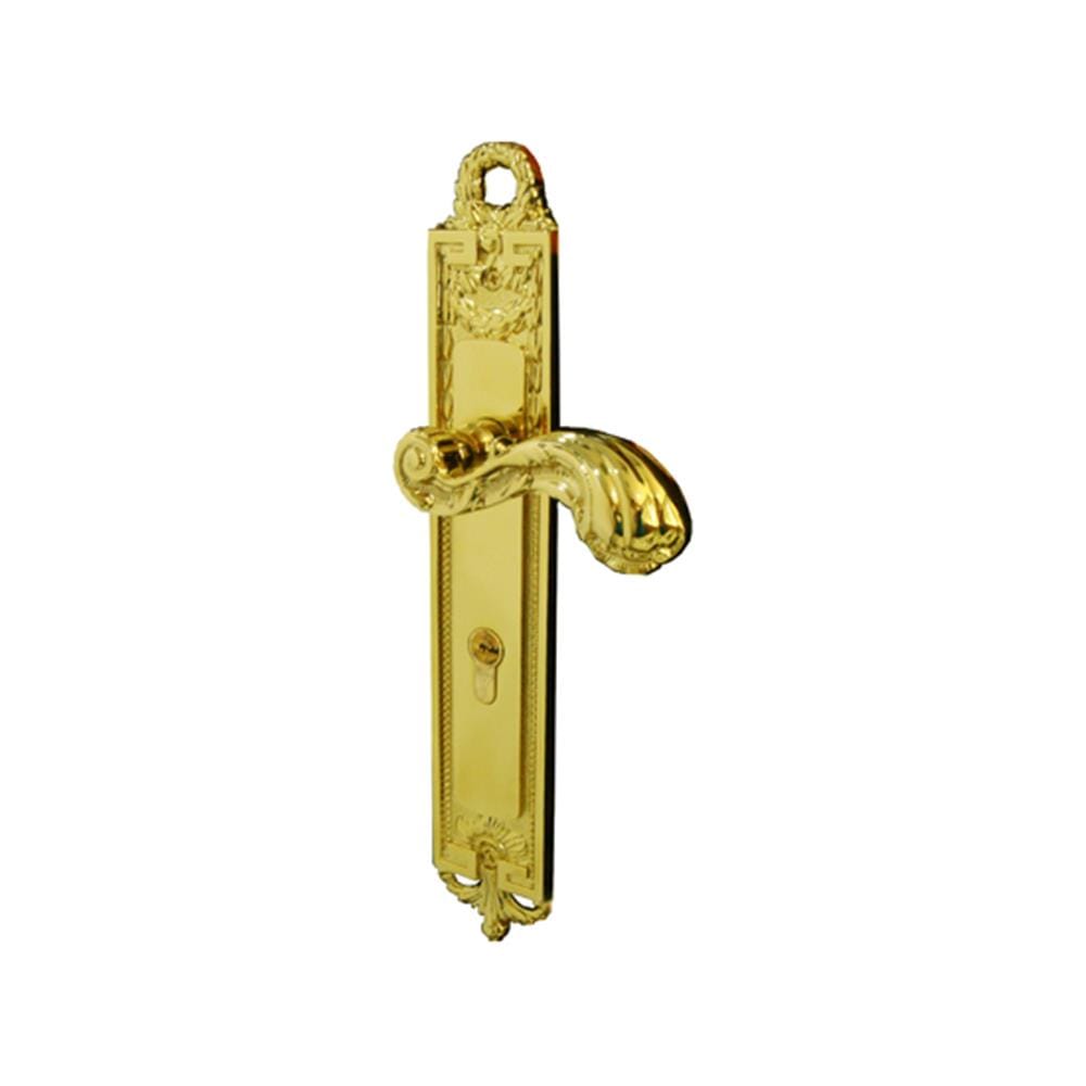 มือจับก้านโยกห้องทั่วไป MORTISE  MTL 2858 สีทองเงา