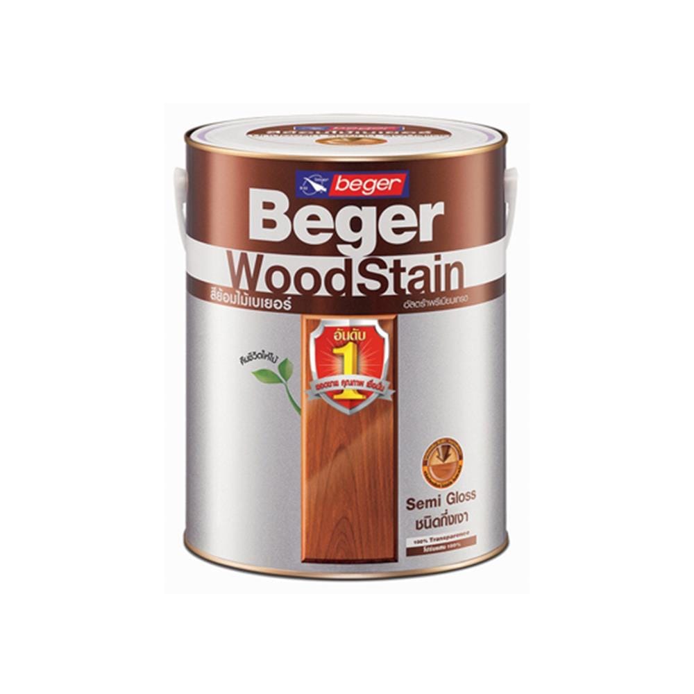 สีย้อมไม้ BEGER BASE D กึ่งเงา 1/4 แกลลอน