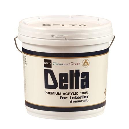 สีน้ำทาภายใน ชนิดด้าน DELTA MATT BASE D  2.5 แกลลอน_0