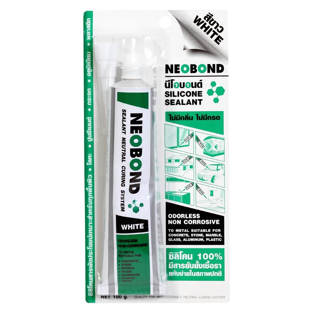 ซิลิโคนไร้กรด NEOBOND 100 ก. สีขาว