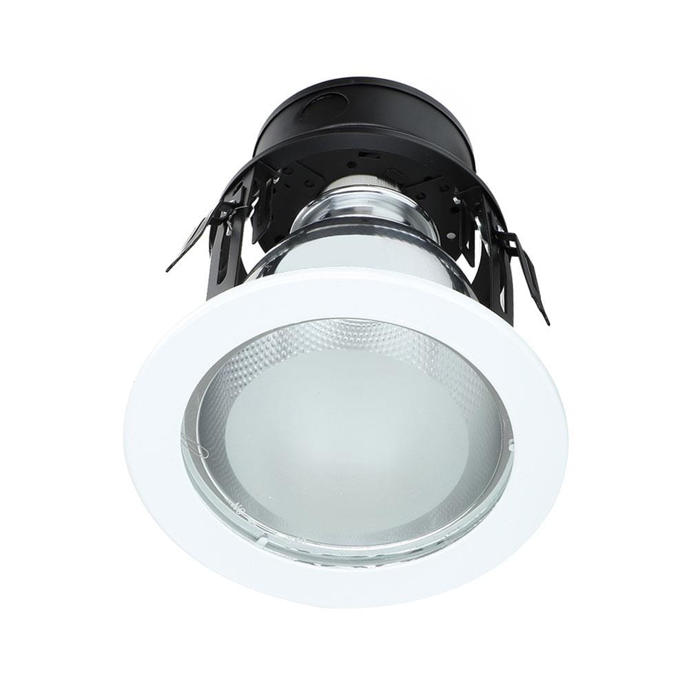 ดาวน์ไลท์ BEC 2424/WHITE 4 นิ้ว สีขาว กลม
