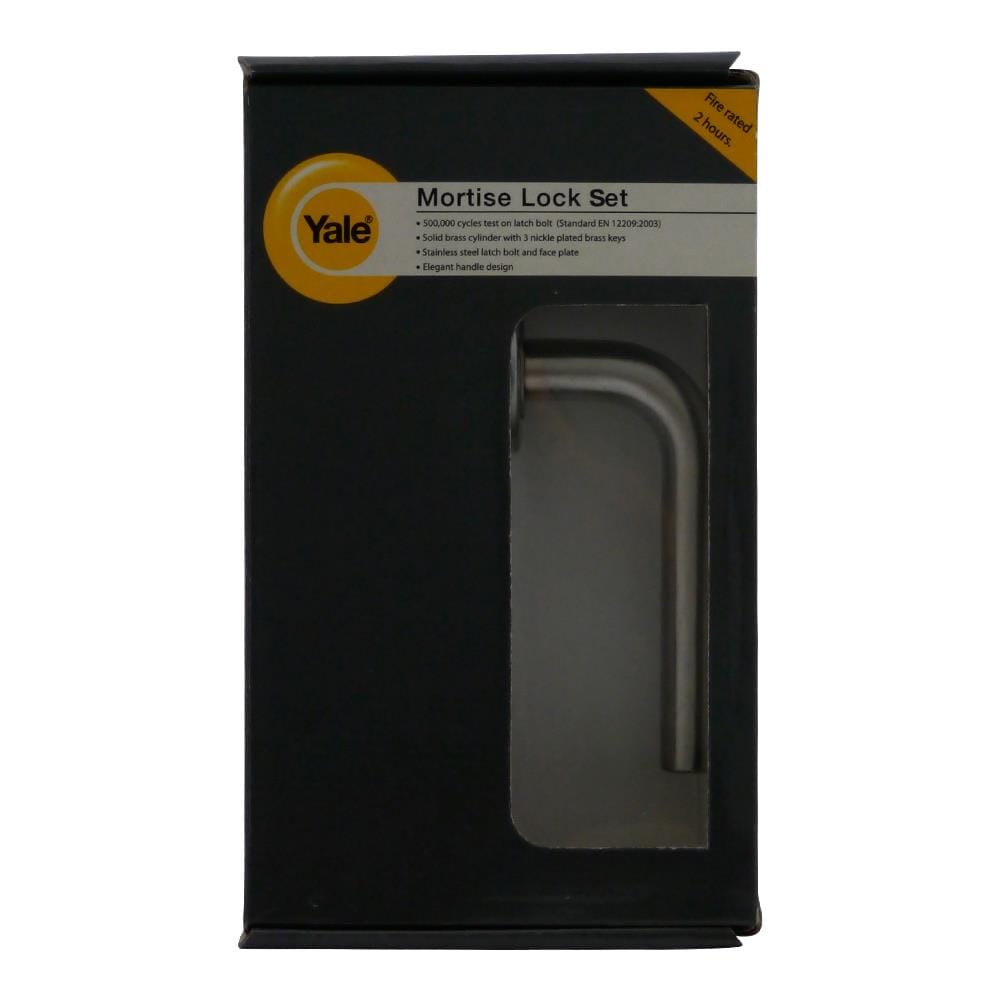 มือจับก้านโยกห้องทั่วไป MORTISE  YALE YML-YK-SN006 สีสเตนเลส