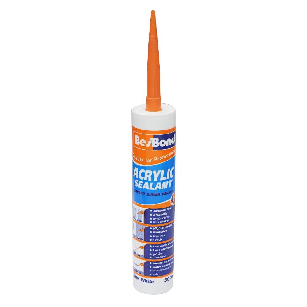 อะคริลิกซีลแลนท์ BESBOND 300 มล. สีขาว