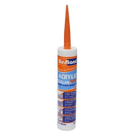 อะคริลิกซีลแลนท์ BESBOND HIGH ELAST 300 มล. สีขาว