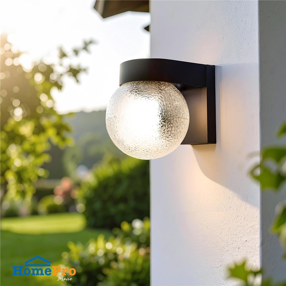 OUTDOOR WALL SCONCE CARINI HL042A BLACK