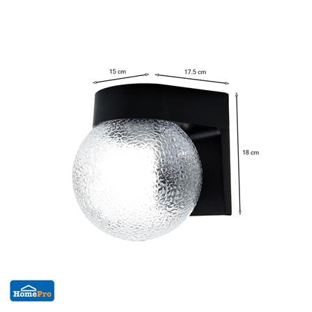 OUTDOOR WALL SCONCE CARINI HL042A BLACK_5