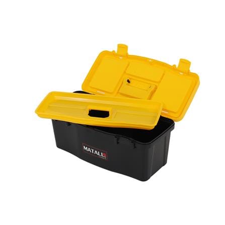 กล่องเครื่องมือพลาสติก PRO MATALL HL3078-E 22 นิ้ว สีดำ/เหลือง_4