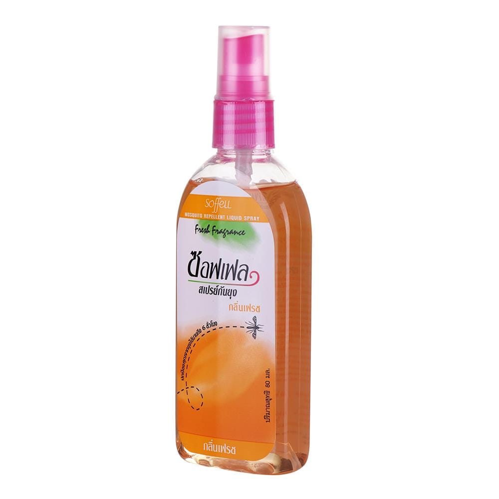 สเปรย์ป้องกันยุง SOFFELL 80ml FRESH