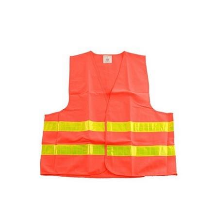 เสื้อจราจร 2 แถบ RIGHT 5102 สีส้ม_2
