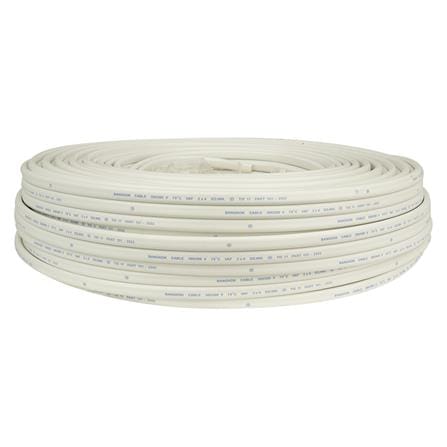สายไฟ VAF BCC 2x4 ตร.มม. 100 ม. สีขาว_1